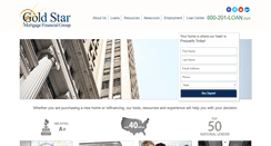 Desktop Screenshot of goldstarfinancial.com